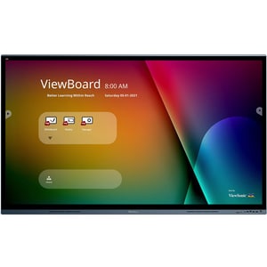ViewSonic ViewBoard IFP7562 1892,30 mm 4K UHD LCD Collaboration Display - ARM Cortex A73 1,20 GHz - 3 GB - Projiziert kapa