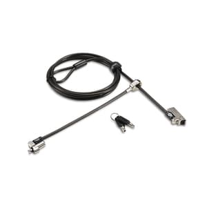 Slim NanoSaver 2.0 Keyed Dual Head Laptop Lock - Master Keyed