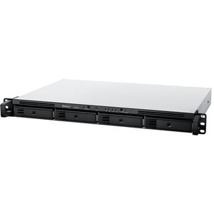 Synology RackStation RS422+ 4 x Total Bays SAN/NAS Storage System Ryzen R1600 Dual-core (2 Core) 2.60 GHz - 2 GB RAM - DDR