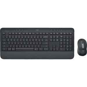 Logitech Signature MK650 Keyboard & Mouse - Hungarian - USB Plunger Wireless Bluetooth/RF Keyboard - 118 Key - Keyboard/Ke