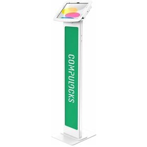 Compulocks BrandMe Tablet PC Stand - Up to 21.1 cm (8.3") Screen Support - Floor - Metal, Polypropylene, Aluminium - White