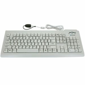Seal Clean Glow# Backlit Keyboard w/ Key Locking Function - Dishwasher Safe - ANSI / QWERTY / US ENGLISH / Quick Connect U