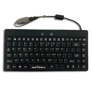 Seal Silk Mini Glow# Silicone Keyboard Waterproof Backlit Black USB
