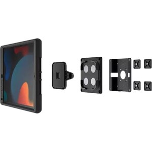 Compulocks Universal Tablet Magnetic Glass Mount Black - Comprising Compulocks' innovative adhesive Hive system and 100x10