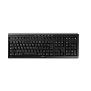 CHERRY STREAM Keyboard - Wireless Connectivity - USB Type A Interface - Belgian - Black - SX Keyswitch - 10 m - 2.40 GHz -