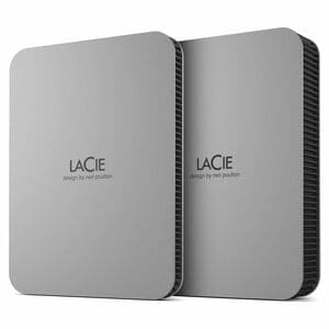 LACIE MOBILE DRIVE 2 TB USB 3.1 USB TYPE C MOON SILVER W/RESCUE