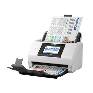 Epson WorkForce DS-790WN Large Format ADF Scanner - 600 x 600 dpi Optical - 30-bit Color - 24-bit Grayscale - 45 ppm (Mono