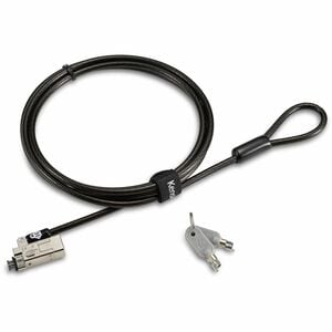 Kensington Slim NanoSaver 2.0 Cable Lock For Notebook - 1.83 m Cable - Keyed Lock - Carbon Steel - For Notebook