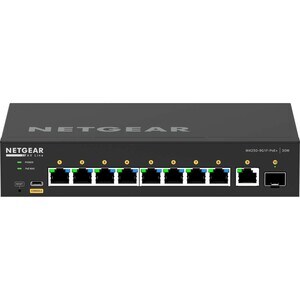 Netgear AV Line M4250 GSM4210PD 10 Ports Manageable Ethernet Switch - Gigabit Ethernet - 10/100/1000Base-T, 1000Base-X - 2