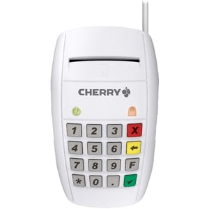 CHERRY ST-2100UG Contact Smart Card Reader - White - CableUSB