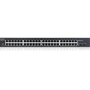 ZYXEL GS1900 GS1900-48 48 Ports Manageable Ethernet Switch - Gigabit Ethernet - 10/100/1000Base-T, 1000Base-X - 2 Layer Su