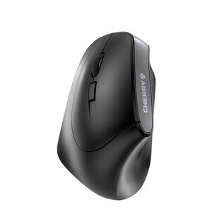 CHERRY MW 4500 Mouse - USB - Optical - 6 Button(s) - 2 Programmable Button(s) - Black - Wireless - 2.40 GHz - 1200 dpi - S