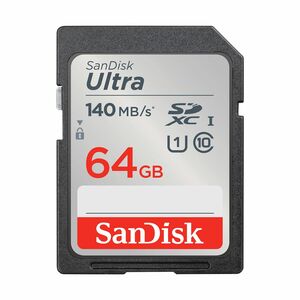 SanDisk Ultra 64 GB Class 10/UHS-I (U1) SDXC - 80 MB/s Read