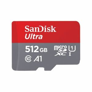 SanDisk Ultra 512 GB Class 10/UHS-I SDXC - 80 MB/s Read