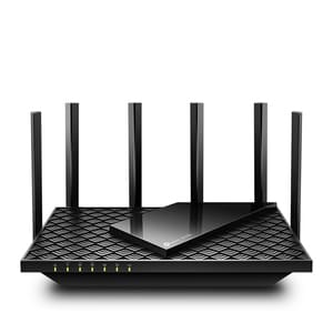 TP-Link Archer AXE75 Wi-Fi 6E IEEE 802.11ax Ethernet Wireless Router - Tri Band - 2.40 GHz ISM Band - 5 GHz UNII Band - 6 