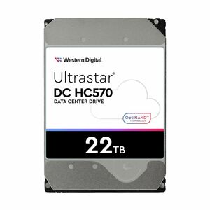 HGST Ultrastar DC HC570 WUH722222ALE6L1 22 TB Hard Drive - 3.5" Internal - SATA (SATA/600) - Conventional Magnetic Recordi
