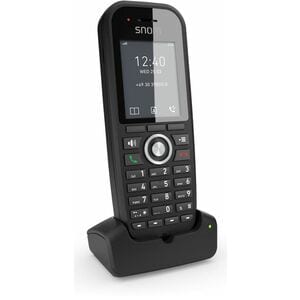 Snom M30 Handset - Schwarz - Schnurlos - DECT - 5,1 cm (2 Zoll) Screen Size - USB - Audio - 22 Stunde(n) Battery Talk Time