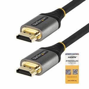 Câble HDMI 2.0 Certifié Premium de 5m - Câble HDMI Ultra HD 4K 60Hz Haut Débit - HDR10, ARC - Cordon Vidéo HDMI 2.0 UHD - 