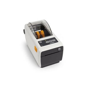 Zebra ZD411-HC Desktop Direct Thermal Printer - Monochrome - Label/Receipt Print - Fast Ethernet - USB - USB Host - Blueto