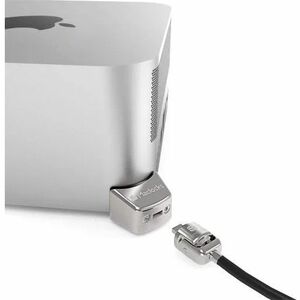 Compulocks Mac Studio Ledge Lock Adapter Silver - This powerful locking mechanism secures your new Mac Studio so you can f