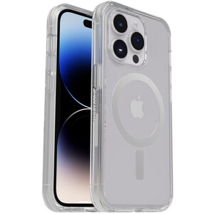 OtterBox Symmetry Series+ Case for Apple iPhone 14 Pro Smartphone - Clear - Drop Resistant, Bump Resistant, Bacterial Resi