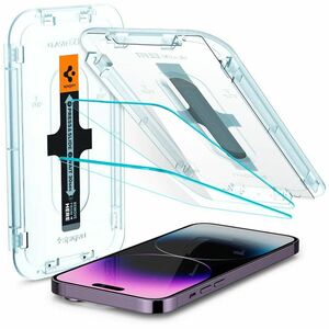 Spigen EZ FIT GLAS.tR 9H Tempered Glass Screen Protector for iPhone 14 Pro Max - Transparency - 2 / Pack - For 17 cm (6.7"