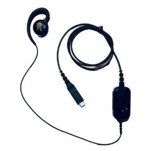 Zebra Com fios Fixo à orelha, Auscultadores Mono Auscultadores - Monaural - No ouvido - USB Tipo C