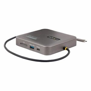 StarTech.com USB C Multiport Adapter, Dual 4K 60Hz HDMI 2.0b, 2x 10Gbps USB Hub, 100W PD Pass-Through, GbE, SD, Mini Dock,