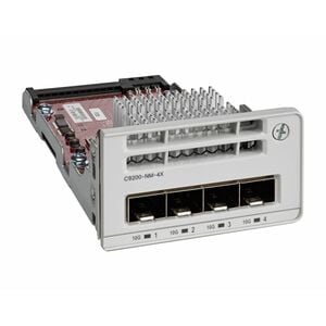 Cisco Catalyst C9200-NM-4X Expansion Module - For Data Networking - 10 Gigabit Ethernet - 10GBase-X - 4 x Expansion Slots