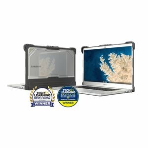 MAXCases Extreme Shell-L Rugged New Case for Samsung Chromebook, Notebook - Textured Grip - Black - Impact Resistant, Scra
