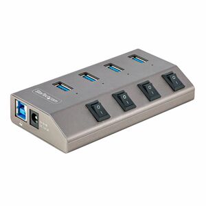 StarTech.com USB Hub - USB 3.2 Gen 1 (3.1 Gen 1) Type-B - External - 4 Total USB Port(s) - PC, Mac, Android, ChromeOS, iPa