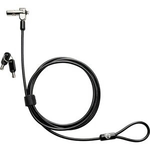 HP Essential 电缆锁 用于 笔记本电脑 - 1.83 m 线缆 - 4位数 - 密码锁 - 乙烯基塑料, 镀锌钢 - 用于 笔记本电脑