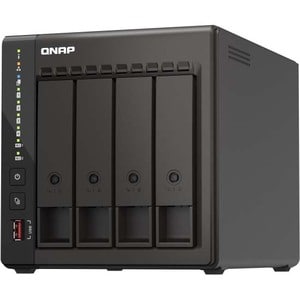 Système de stockage SAN/NAS QNAP Turbo NAS TS-453E-8G - 4 x Total de compartiments - 4 Go Flash Memory Capacity - Intel Ce