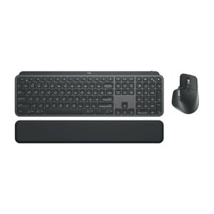 Logitech MX Keys Combo for Business Keyboard & Mouse - QWERTY - Pan-Nordic - USB Scissors Wireless Bluetooth/RF Keyboard -