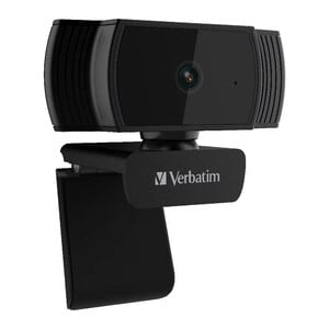 Verbatim Webcam - 2 Megapixel - 30 fps - Black - USB 2.0 - 1 Pack(s) - 1920 x 1080 Video - CMOS Sensor - Auto-focus - 65° 