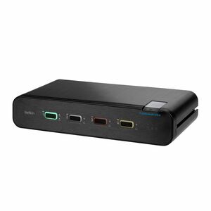 Belkin Secure F1DN204KVM-UN-4 KVM-Switchbox - TAA-konform - 4 Computer - 1 Lokaler Benutzer(n) - 4K - 3840 x 2160 - 50 Hz,