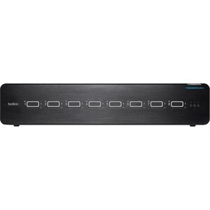 Belkin Secure F1DN208KVM-UN-4 KVM-Switchbox - TAA-konform - 8 Computer - 1 Lokaler Benutzer(n) - 3840 x 2160 - 8 x PS/2-Po