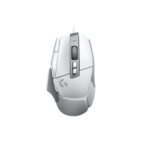 Logitech G G502 X Gaming Mouse - USB - Optical - 13 Button(s) - 13 Programmable Button(s) - White - Cable - 25600 dpi - Sc