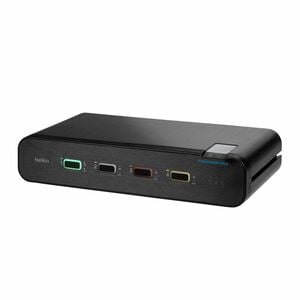 Belkin Secure F1DN204KVM-UN-4 KVM-Switchbox - TAA-konform - 4 Computer - 1 Lokaler Benutzer(n) - 4K - 3840 x 2160 - 50 Hz,