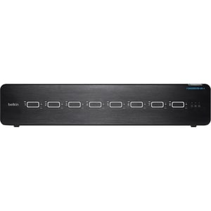 Belkin Secure F1DN208KVM-UN-4 KVM-Switchbox - TAA-konform - 8 Computer - 1 Lokaler Benutzer(n) - 3840 x 2160 - 8 x PS/2-Po
