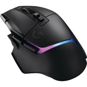 Logitech G G502 X PLUS Gaming Mouse - Radio Frequency - USB - Optical - 13 Button(s) - 13 Programmable Button(s) - Black -
