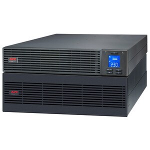 APC by Schneider Electric Easy UPS Double Conversion Online UPS - 5 kVA/5 kW - 5U Shelf Mountable - 9 Hour Recharge - 9 Mi