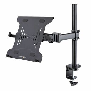 Monitor und Laptop halterung, Monitorarm/Notebookarm mit Tischklemme, Monitore 34" (8kg) & Laptops (4.5kg), Höhenverstelba