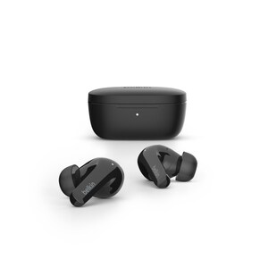 Belkin SOUNDFORM Flow Kabellos Ohrhörer Mono, Stereo Ohrhörerset - Schwarz - Binaural - In-Ear - 1000 cm Reichweite - Blue