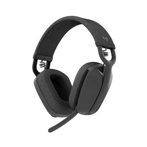 Logitech Zone Vibe 100 Wireless Over-the-head, On-ear Headset - Graphite - Binaural - Circumaural - 3000 cm - Bluetooth - 
