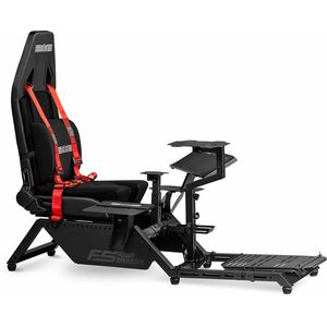 Next Level Racing Simulation Cockpit - PU Leather, Foam, Steel
