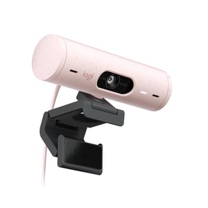 Logitech BRIO 500 - Webcam - 4 Megapixel - 60 fps - Rose - USB-Typ C - 1920 x 1080 Pixel Videoauflösung - Autofokus - 90° 