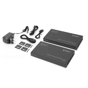 Digitus DS-55512 KVM Extender - Wired - 1 Computer(s) - 1 Local User(s) - 70 m Range - 4K - 2 x Network (RJ-45) - 3 x USB 