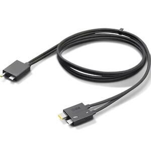 Lenovo ThinkPad 70 cm Thunderbolt 4 Datenübertragungs-/Stromkabel - Cable for Workstation, Dock - 40 Gbit/s - Splitterkabe