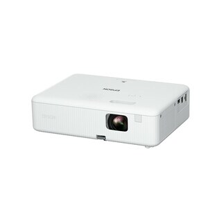 Epson CO-W01 3LCD Projector - 16:10 - Ceiling Mountable, Desktop - White - 1280 x 800 - Front, Ceiling - 6000 Hour Normal 